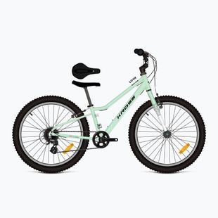Bicicletă pentru copii KROSS Liftie 24 mint/black/glossy