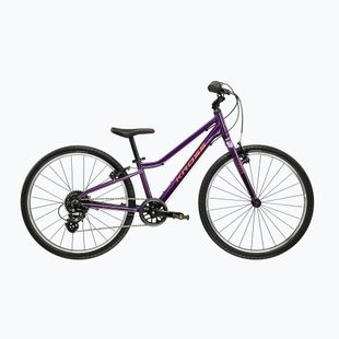 Bicicletă pentru copii KROSS Liftie 24 purple/copper/gloss
