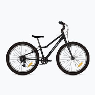 Bicicletă pentru copii KROSS Liftie 24 black/silver/gloss