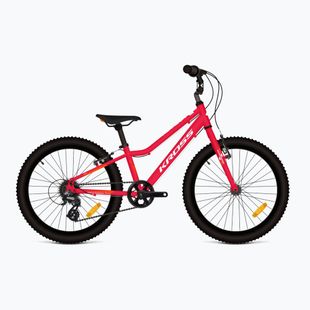 Bicicletă pentru copii KROSS Hexagon Mini 1.0 red/white