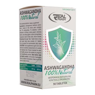 Ashwaganda Real Pharm 100% 90 tablete