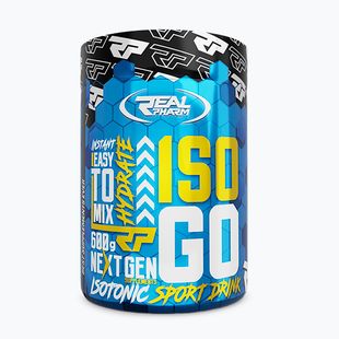 Băutură izotonică în pudră Real Pharm ISO GO peach/orange