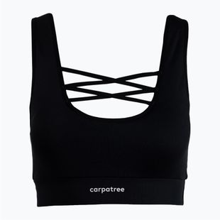 Sutien de fitness Carpatree Cross String Sports negru C-CSSB