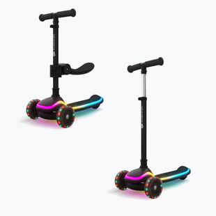 Trotinetă cu trei roți pentru copii Kinderkraft Raket Up black