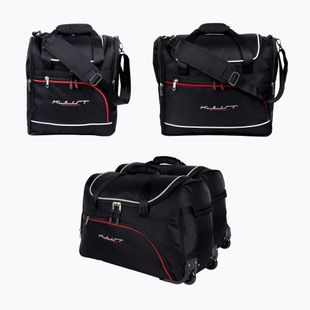 KJUST Subaru Xv bagaje compartiment sac set 2012-2017 4 buc negru.
