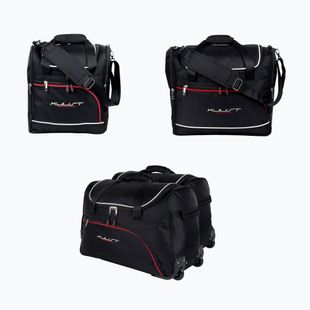 Set de genți pentru portbagaj KJUST Infiniti Q50 Hybrid 2013-2017 4 buc. black