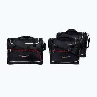 KJUST Audi A3 Cabrio 2014-2016 bagaj compartiment sac set 4 buc negru