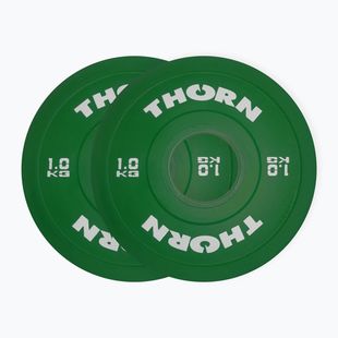 Greutate THORN FIT Fractional 2 x 2 kg green/white