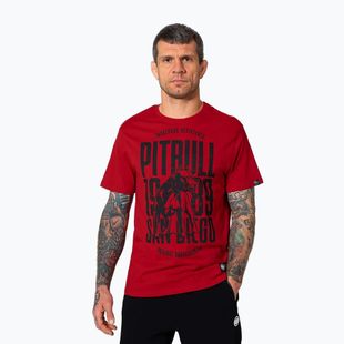 Tricou pentru bărbați Pitbull San Diego Dog red