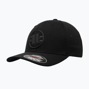 Șapcă pentru bărbați Pitbull West Coast Full Cap Logo 3D Angle Welding black