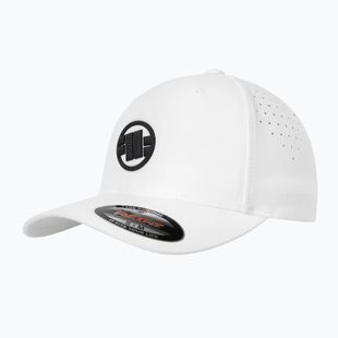 Șapcă Pitbull Full Cap ,,Logo" Tech Witch Perforated white