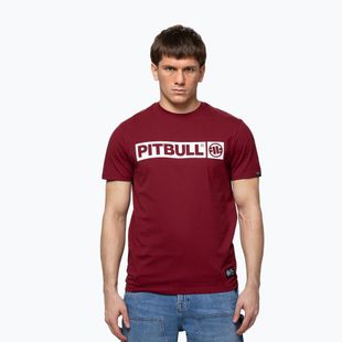 Tricou pentru bărbați Pitbull West Coast Hilltop burgundy