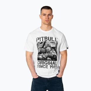 Tricou pentru bărbați  Pitbull Drive white
