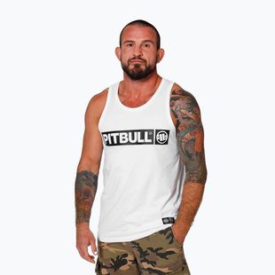 Tricou pentru bărbați  Pitbull Hilltop Tank Top white