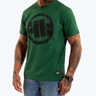 Tricou pentru bărbați Pitbull Scratch leaf green