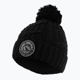 Căciulă de iarnă pentru bărbați Pitbull Beanie Snow Crew black
