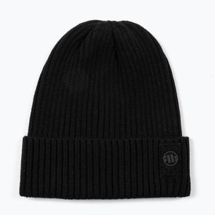 Căciulă de iarnă Pitbull Beanie Velcro Logo black