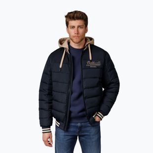 Geacă pentru bărbați Pitbull Hidden Quilted Hooded dark navy/beige