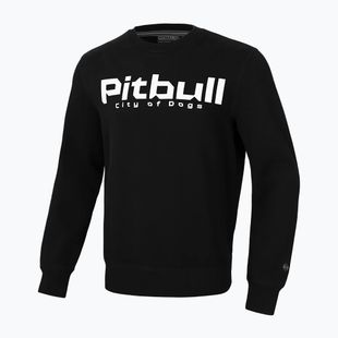 Bărbați Pitbull West Coast Crewneck City Of Dogs hanorac negru