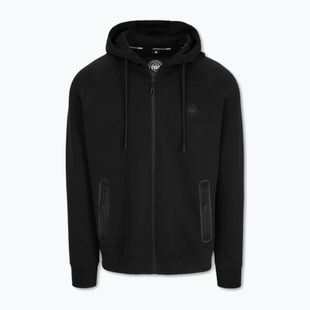 Hanorac pentru bărbați  Pitbull Dogwood Hooded Zip Sweatshirt black