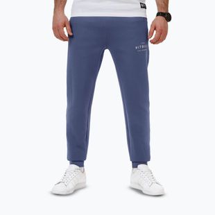 Pantaloni pentru bărbați Pitbull Sampson Track Pants navy jeans
