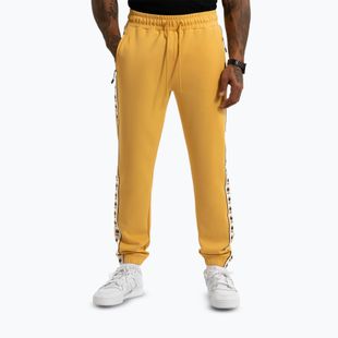 Pantaloni pentru bărbați Pitbull Track Pants Powers pale yellow