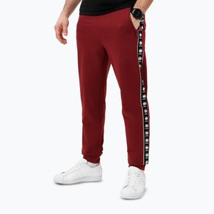Pantaloni pentru bărbați Pitbull Tape Nugget Jogging burgundy