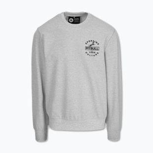 Bluză pentru bărbați  Pitbull Physical Culture Crewneck Sweatshirt grey/melange