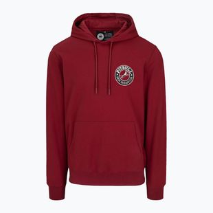 Hanorac pentru bărbați Pitbull San Diego Ca Hooded Sweatshirt burgundy