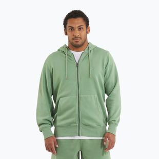 Hanorac pentru bărbați Pitbull Lancaster 2 Hooded Zip Sweatshirt washed green
