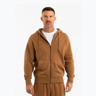 Hanorac pentru bărbați Pitbull Lancaster 2 Hooded Zip Sweatshirt honey yellow