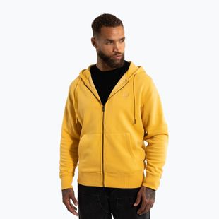 Hanorac pentru bărbați Pitbull Lancaster 2 Hooded Zip Sweatshirt washed yellow