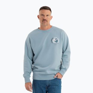 Bluză pentru bărbați Pitbull Planet Surf Crewneck Sweatshirt light blue