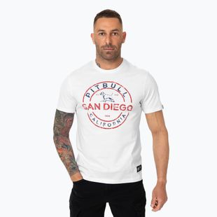 Tricou pentru bărbați Pitbull San Diego Ins. white/blue