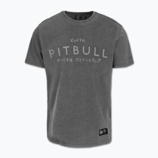 Tricou pentru bărbați Pitbull Mt. Fuji washed grey