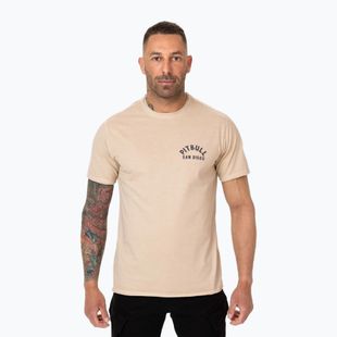 Tricou pentru bărbați Pitbull Pacyfic ultra light sand
