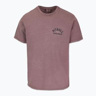 Tricou pentru bărbați Pitbull Pacyfic dusty burgundy