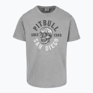Tricou pentru bărbați Pitbull Shkull Logo grey