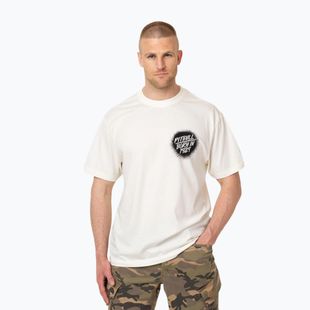 Tricou pentru bărbați Pitbull Graffiti off white