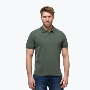 Tricou polo pentru bărbați Pitbull Washed Polo sage green