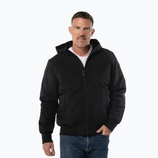 Geacă pentru bărbați Pitbull York Hooded black