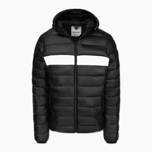 Geacă de iarnă pentru bărbați Pitbull Shatto Quilted Hooded black