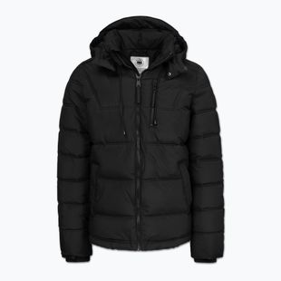Geacă de iarnă pentru bărbați Pitbull Piedmont Quilted Hooded black