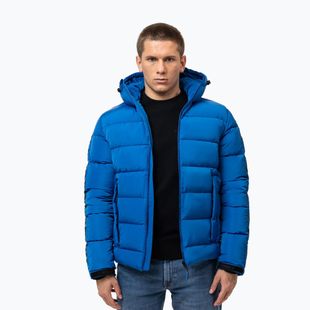 Geacă de iarnă pentru bărbați Pitbull Airway 4 Padded Hooded royal blue