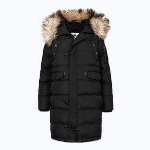 Geacă de iarnă pentru femei Pitbull Queenston Padded Hooded black
