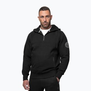Bluză pentru bărbați Pitbull Gibson Hooded black