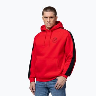 Bluză pentru bărbați Pitbull San Diego Ca Hooded red