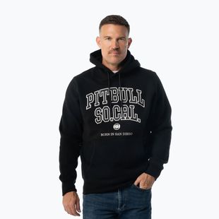 Bluză pentru bărbați Pitbull So Cal Hooded black