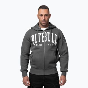 Bluză pentru bărbați Pitbull Norton Hooded Zip graphite