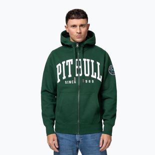 Bluză pentru bărbați Pitbull Norton Hooded Zip hunter green